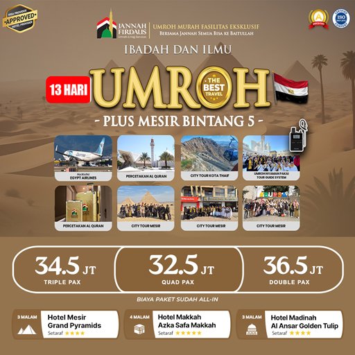 Paket Umroh Plus Mesir 2025 5 umroh plus mesir 2025 paket 12 hari umroh murah indonesia