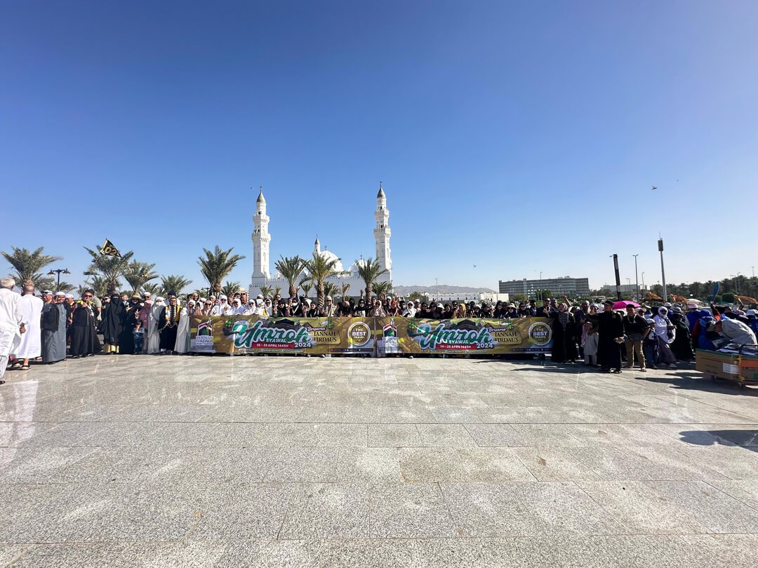 umroh murah indonesia masjid quba madinah