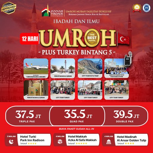 Paket Umroh Plus Turki 2025 4 umroh plus turki 2025 paket 12 hari umroh murah indonesia