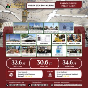 Umroh Murah Indonesia Jannah Firdaus 2 umroh 2026 1448 hijriah aden