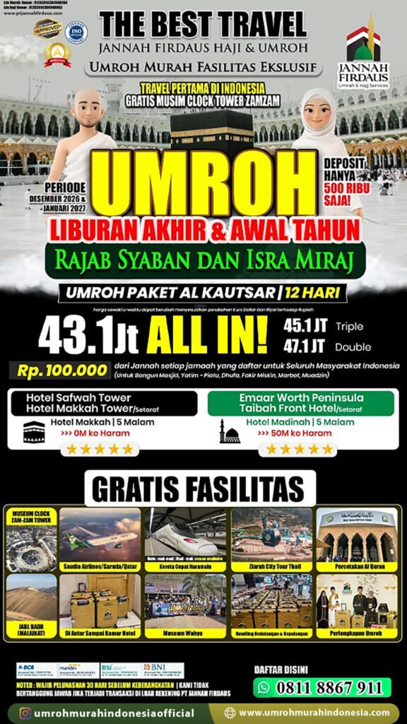 paket umroh murah indonesia akhir tahun 2026 alkautsar
