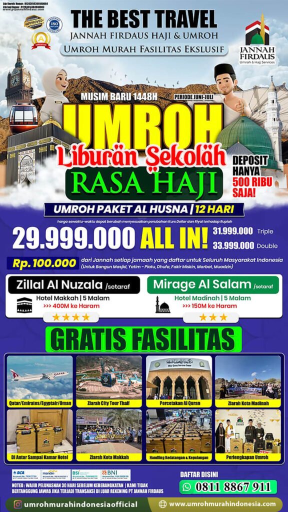 paket umroh murah indonesia alhusna 2026
