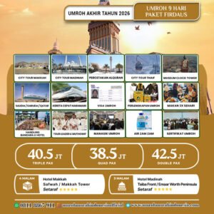 umroh murah indonesia paket akhir tahun 2026 firdaus