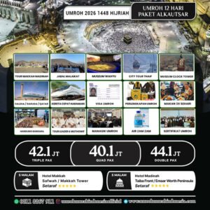 umroh murah indonesia paket alkautsar 2026 new