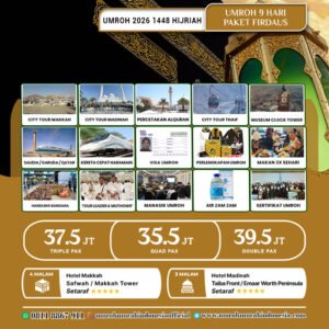 umroh murah indonesia paket firdaus 2026